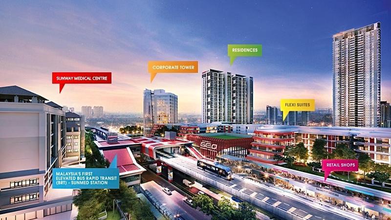 Geo Suite - Sunway Pyramid & Sunway Lagoon Петалинг-Джая Экстерьер фото